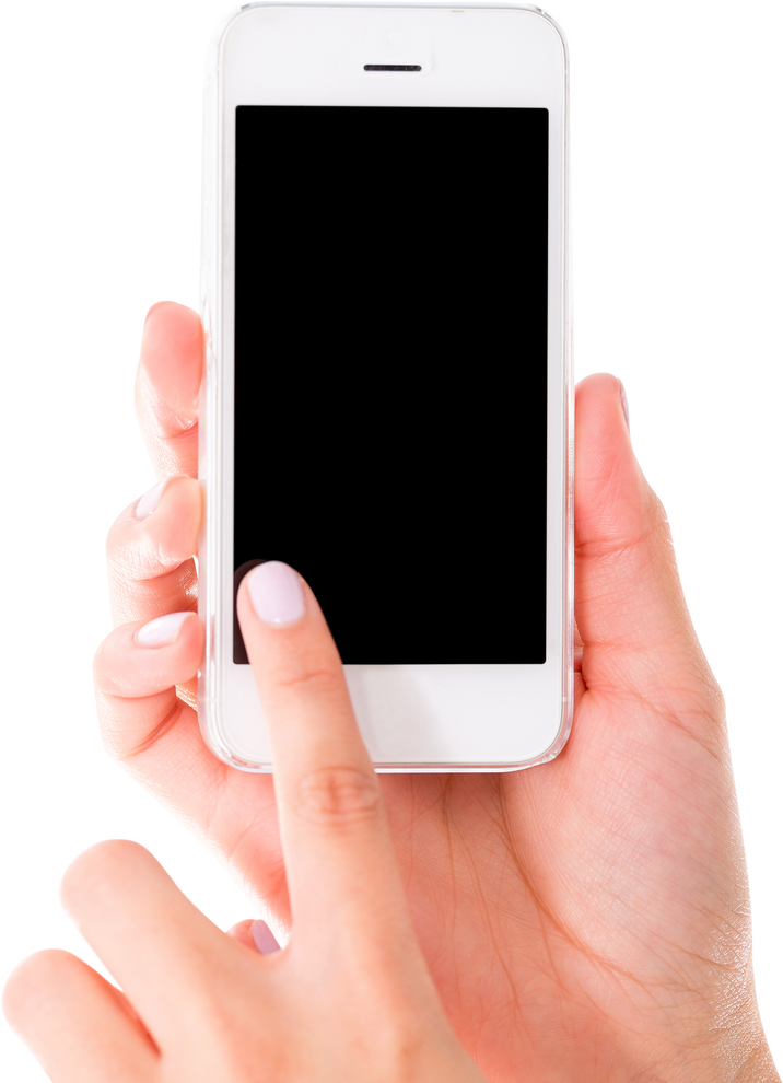 Using an App on Smart Phone